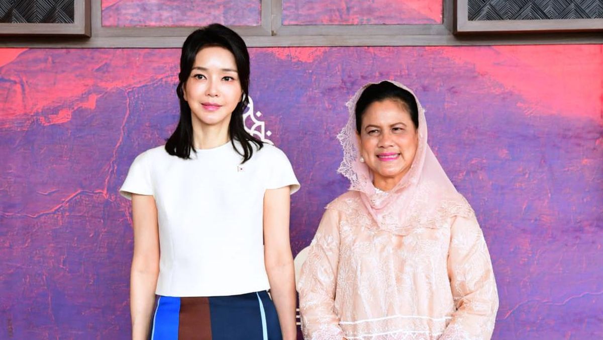 Reaksi Kaesang dan Gibran Usai Foto Iriana dan Ibu Negara Korsel Jadi Bahan Olokan