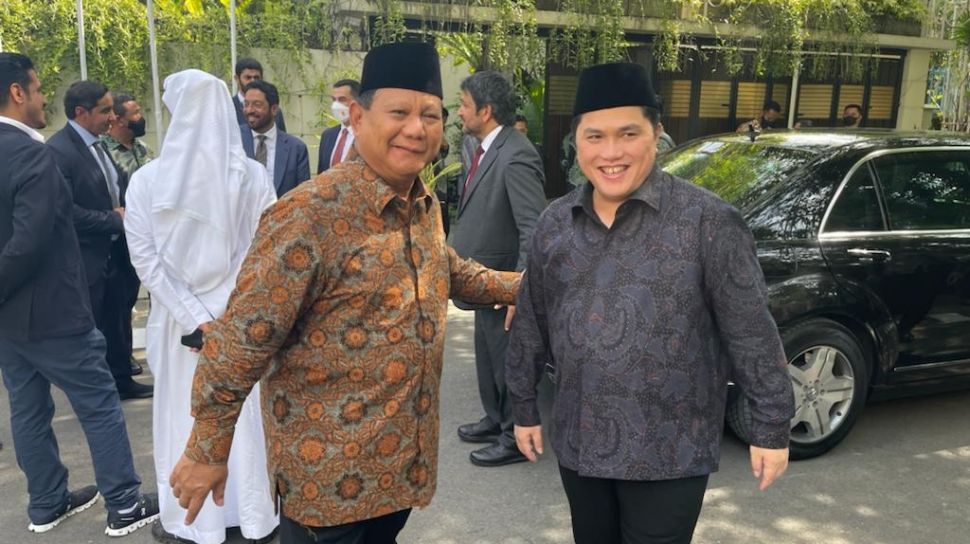 Pengamat: Prabowo-Erick Disukai Karena Kinerja, Bukan Popularitas