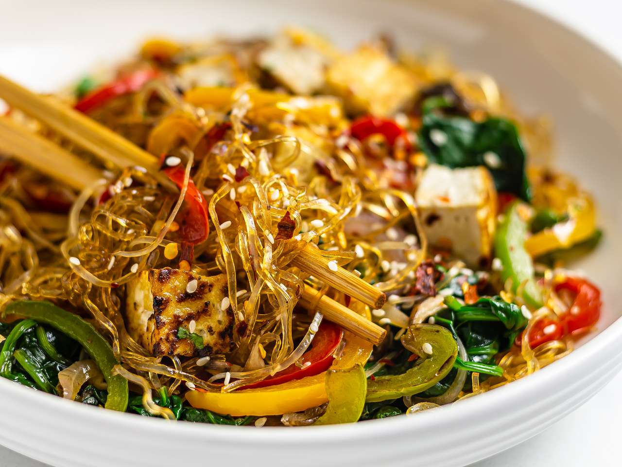Resep Japchae Khas Korea, Pakai Mi Ubi Jalar