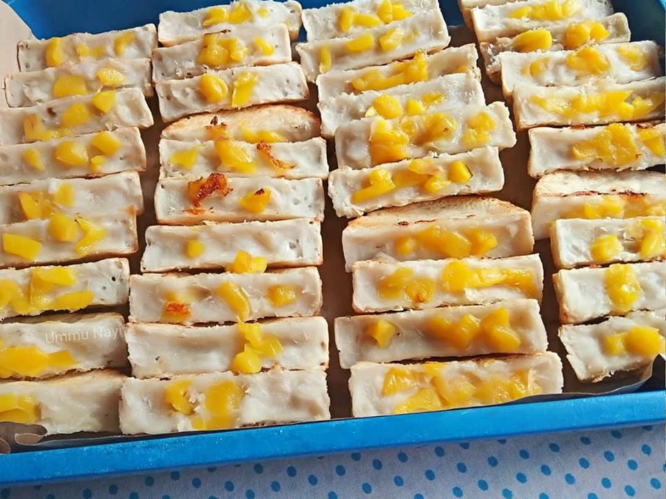 Resep Kue Pancong Singkong dengan Potongan Nangka