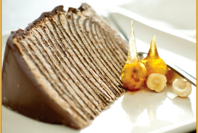 Resep Mille Crepes Cokelat Hazelnut