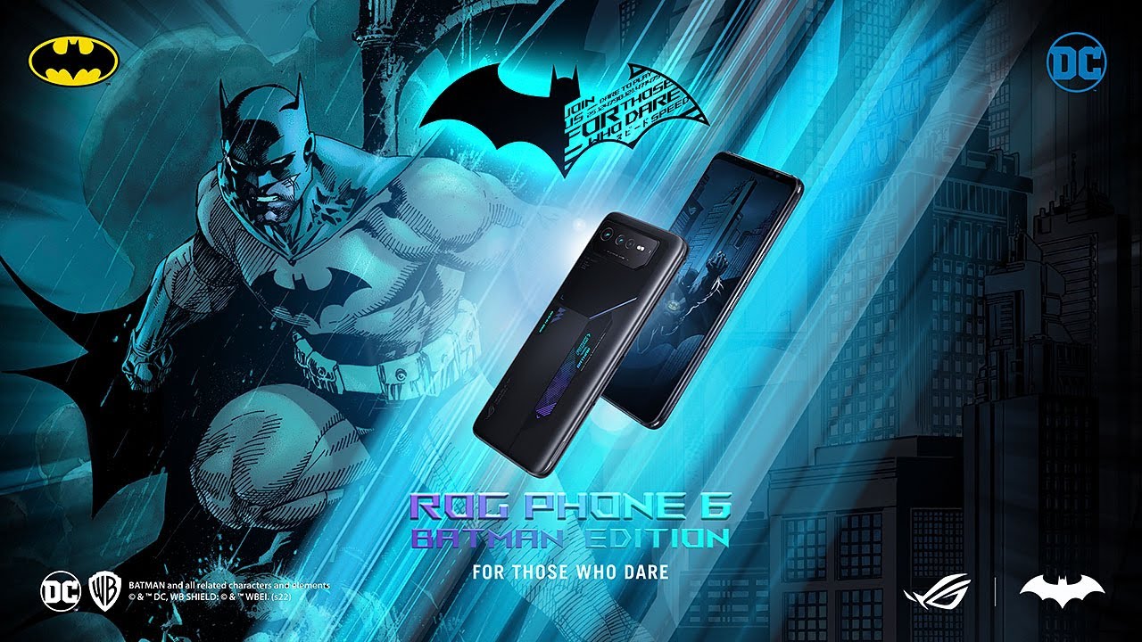 Ponsel Gaming Asus ROG Phone 6 Edisi Batman Harga 15 Juta