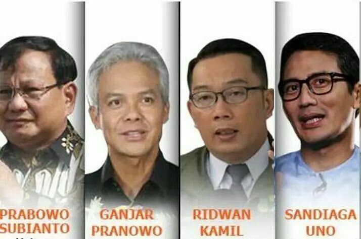 Survei LSJ: Ganjar Paling Cocok Dampingi Prabowo, Disusul Ridwan Kamil dan Sandiaga