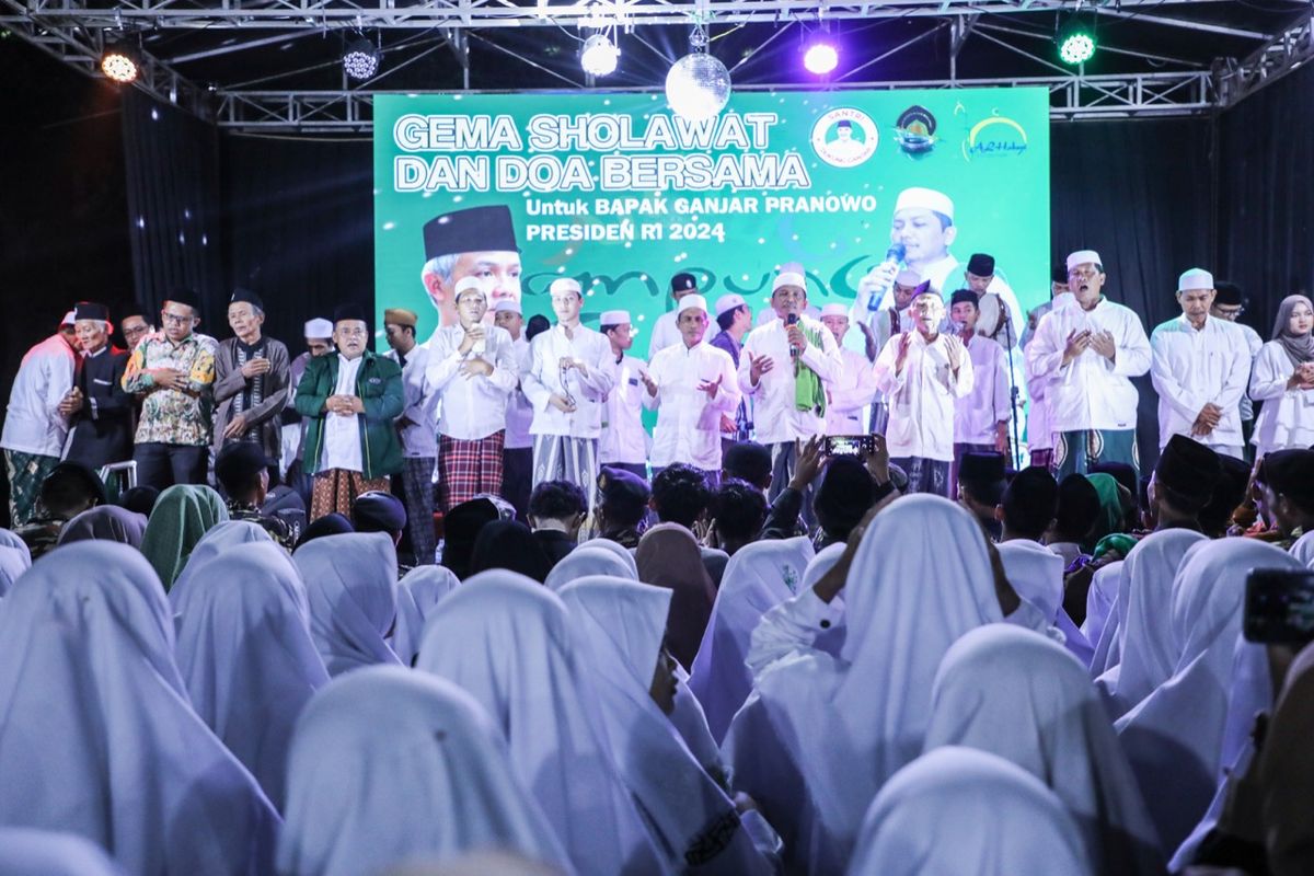 Dianggap Peduli Santri, Relawan SDG Lampung Deklarasi Dukung Ganjar Capres 2024