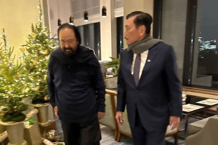 Luhut-Surya Paloh Kopdar di London, Ingin Tambal Keretakan dengan Jokowi?