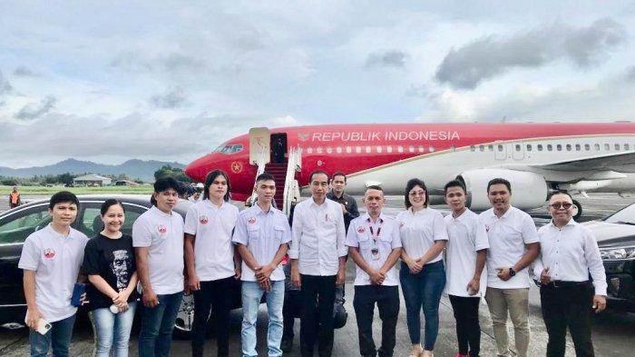 Relawan ABJ Sulut Sampaikan Tiga Poin Aspirasi ke Jokowi