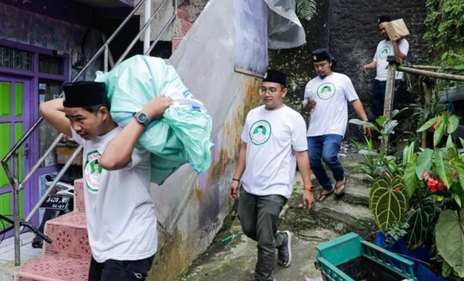 Relawan Ganjar Salurkan Bantuan untuk Renovasi 40 Ponpes Terdampak Gempa Cianjur
