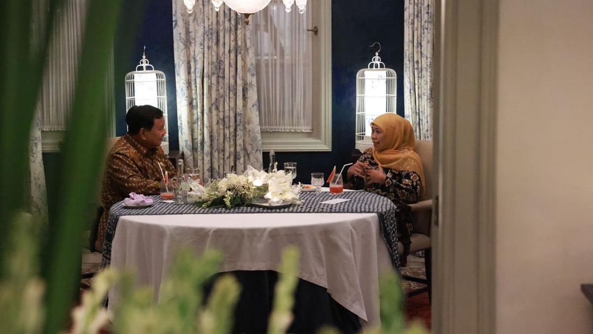 Prabowo Temui Khofifah di Surabaya, Terkait Pilpres 2024?