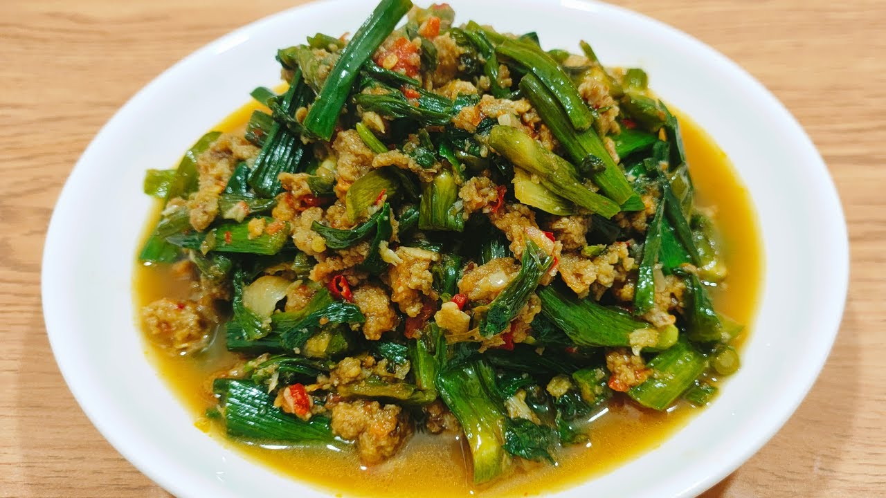 Resep Oseng Genjer Oncom Merah, Sajian Sederhana dan Sedap