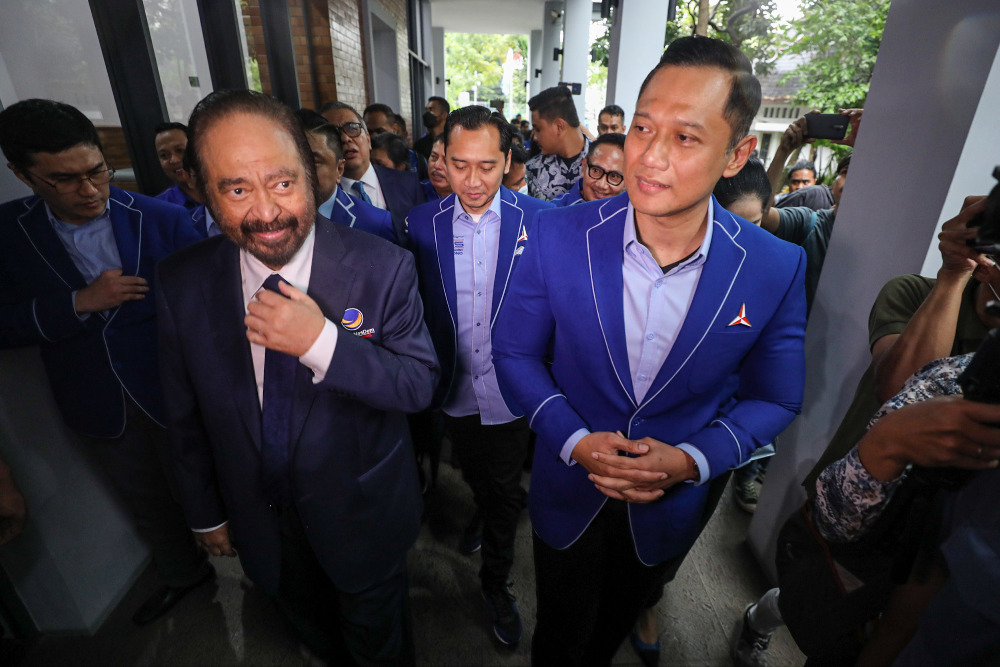 Surya Paloh Temui AHY, Persiapkan Deklarasi Usung Anies sebelum Ramadan?