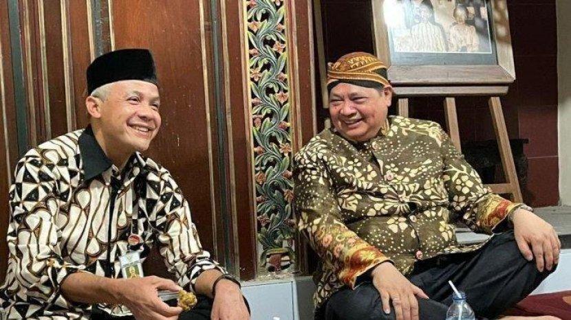 Ganjar Dinilai Lebih Solid Jika Didampingi Airlangga, Apa Alasannya?