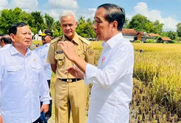 Hadiri Panen Raya Bareng Ganjar, Kenapa Jokowi Ajak Prabowo?