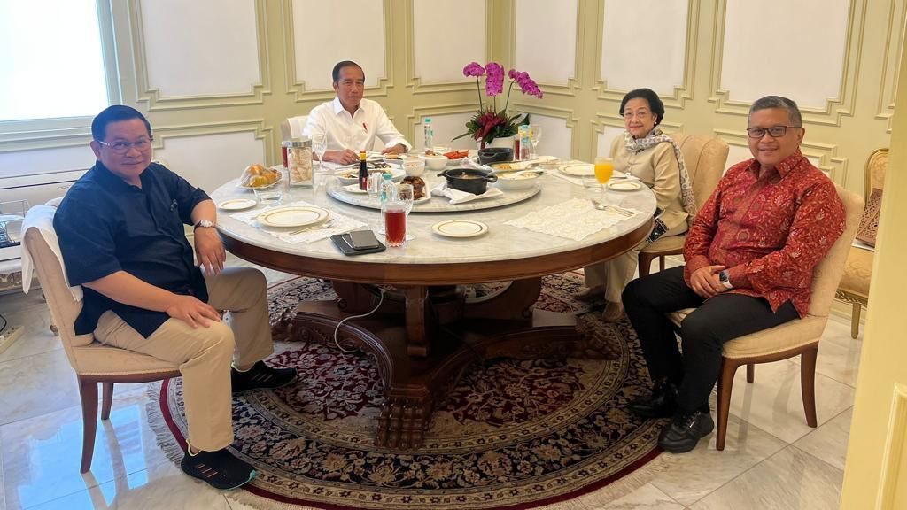 Ketemu di Istana, Jokowi dan Megawati Bahas Apa Saja?