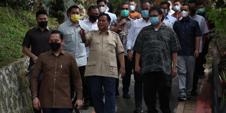 Golkar Disebut Merapat ke KKIR, Duet Prabowo-Airlangga Maju Pilpres?