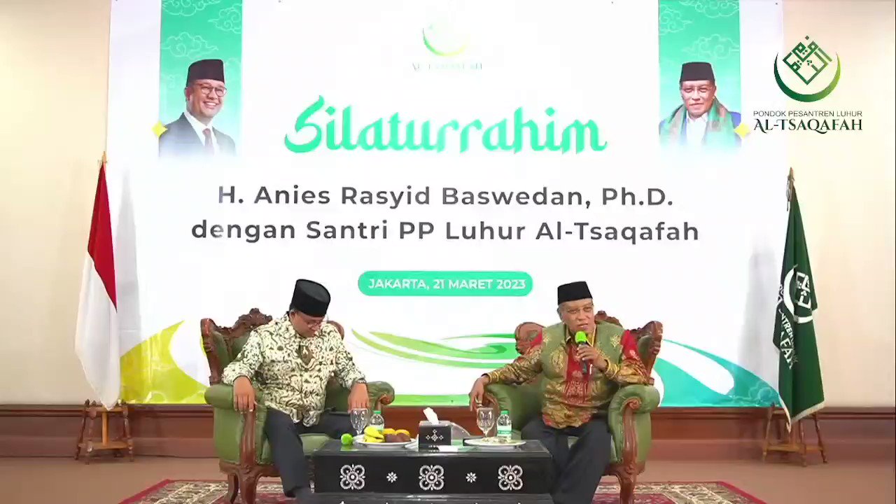 Said Aqil Siradj Juluki Anies ‘Santri Nasionalis’ karena Cucu Pahlawan Nasional