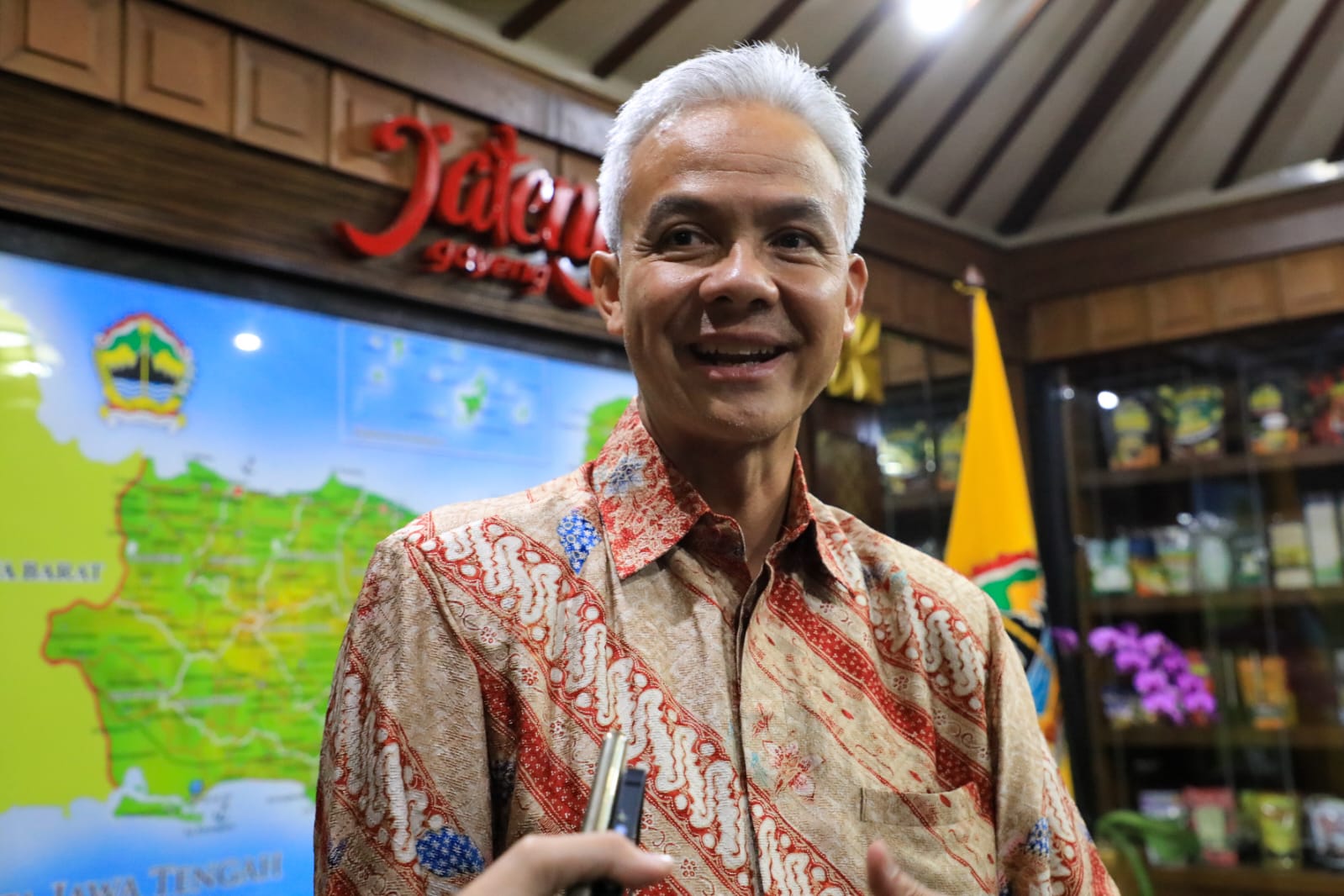 Ganjar Beri Respons Usai Dirinya Disebut Direstui Megawati Maju Capres 2024