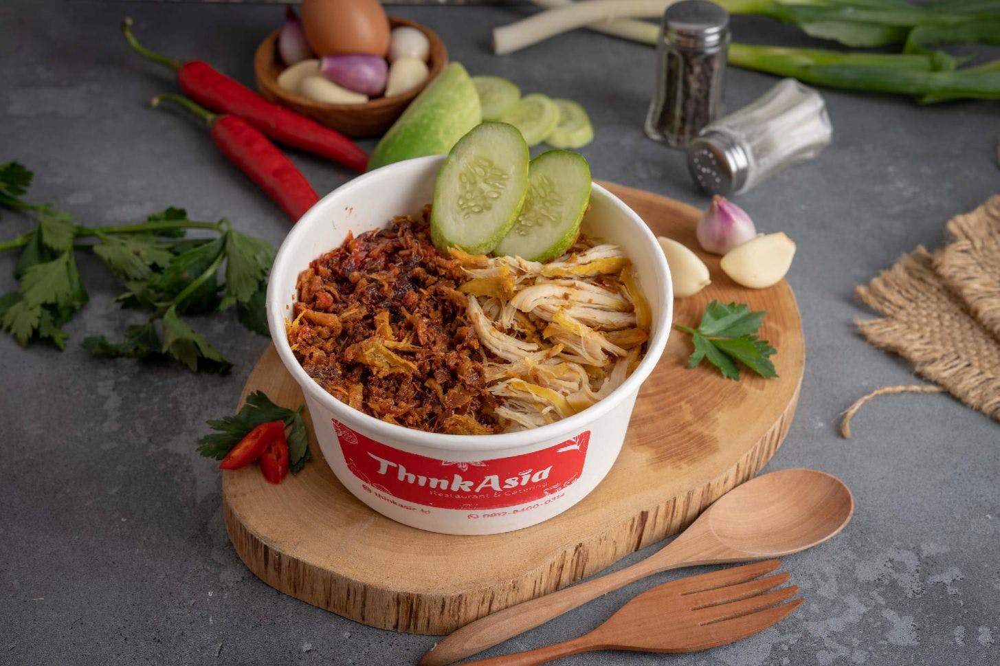 Resep Ayam Suwir Serundeng, Gurihnya Nagih