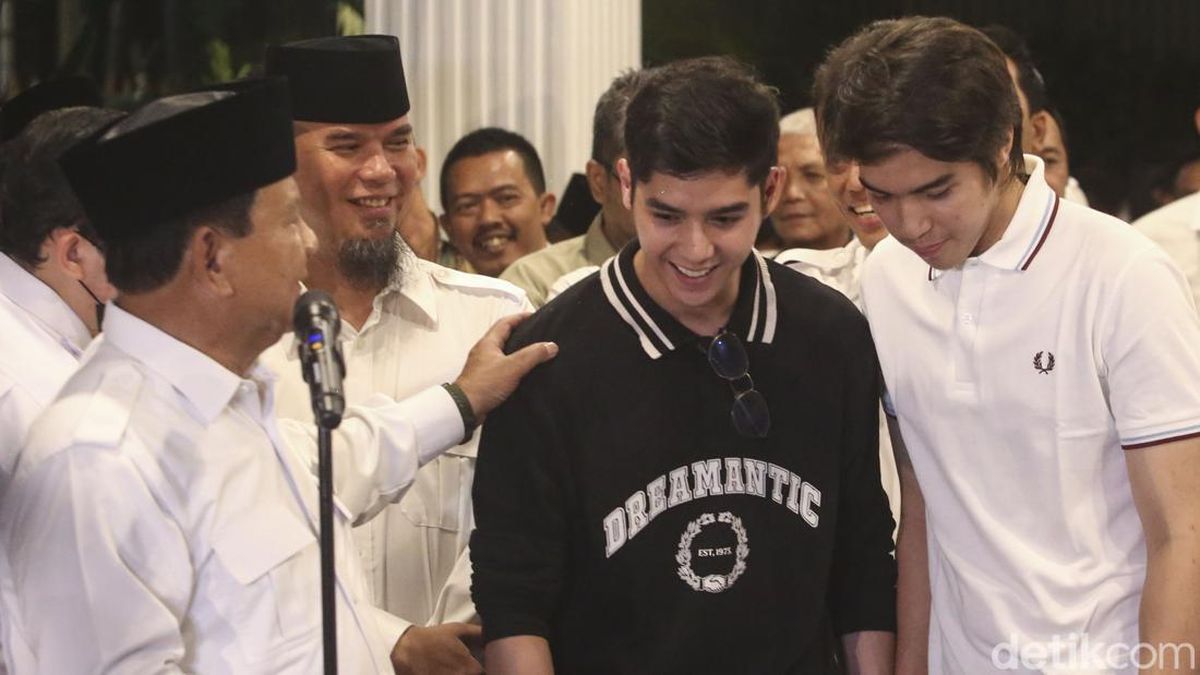 Ingin Gaet Pemilih Milenial, Gerindra Resmikan Dua Putra Ahmad Dhani Jadi Kader