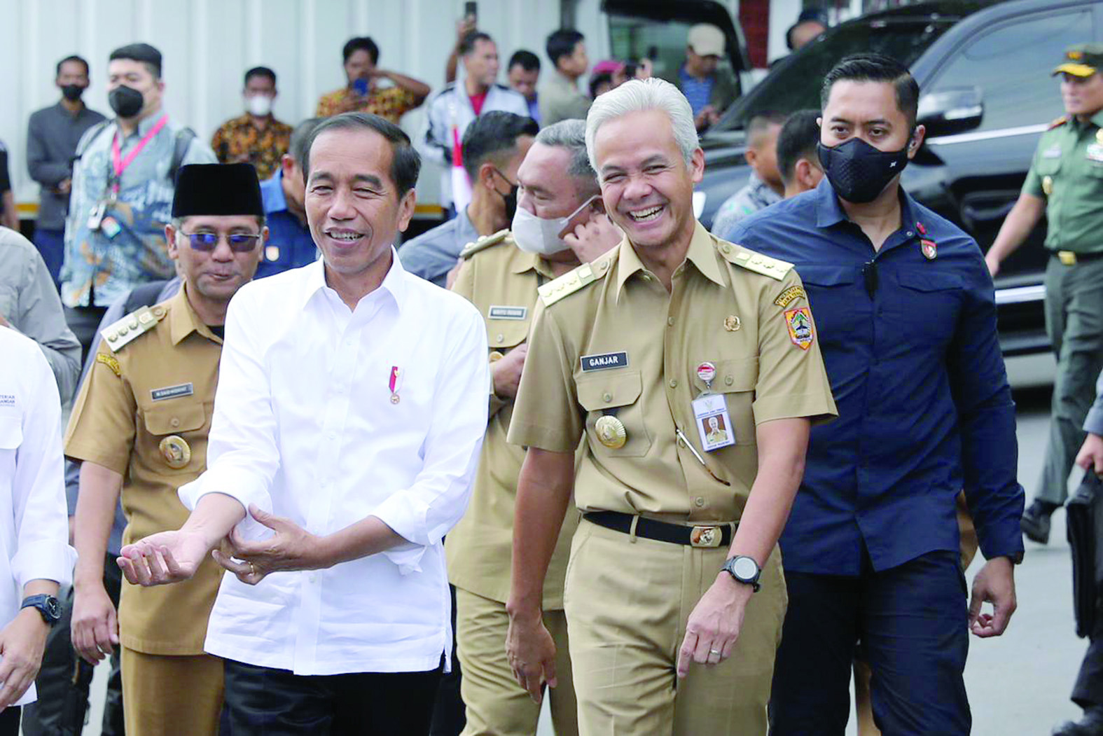 Temuan Survei SMRC: Publik Percaya Ganjar Akan Lanjutkan Kebijakan Jokowi