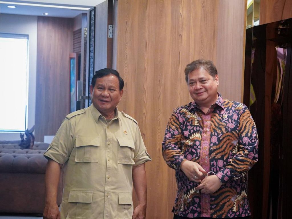 Survei LSI Ungkap Moncernya Duet Prabowo-Airlangga, Ungguli Ganjar-Erick dan Anies-AHY