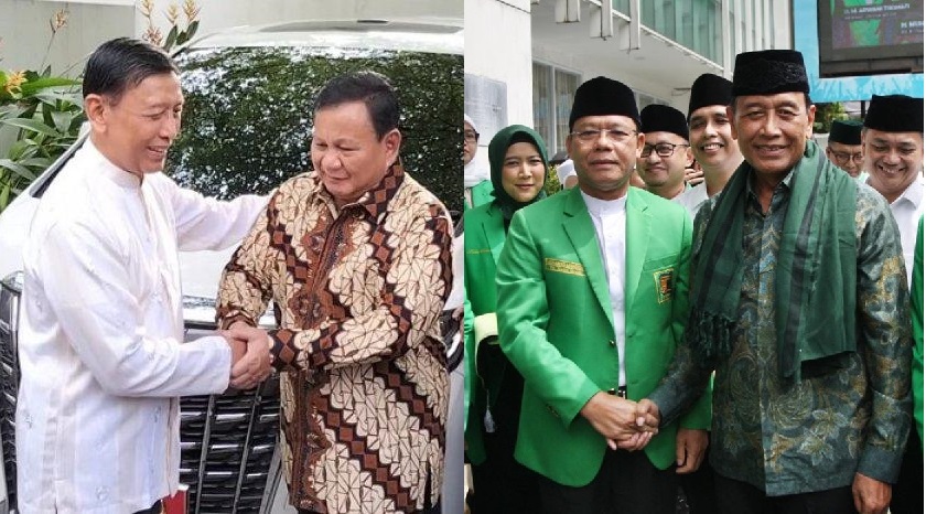Wiranto Ngalor Ngidul Antar Eks Kader Hanura ke Gerindra dan PPP