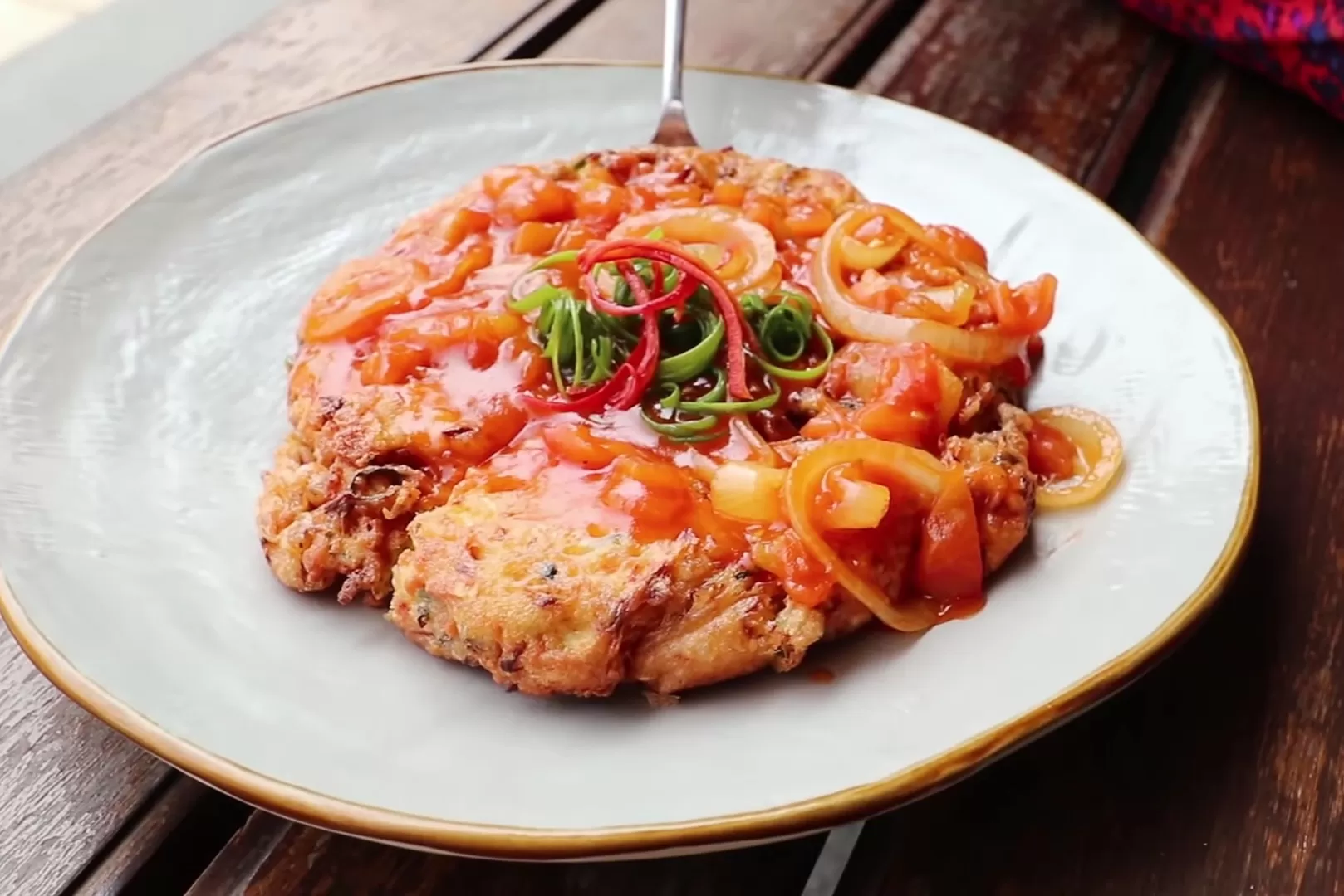 Resep Fuyunghai Saus Asam Manis ala Warung Chinese Food