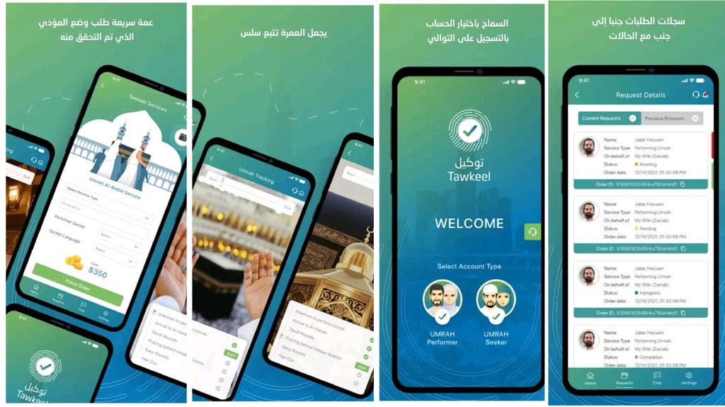 Tawkeel, Aplikasi Buatan Start Up Arab Saudi untuk Badal Umrah