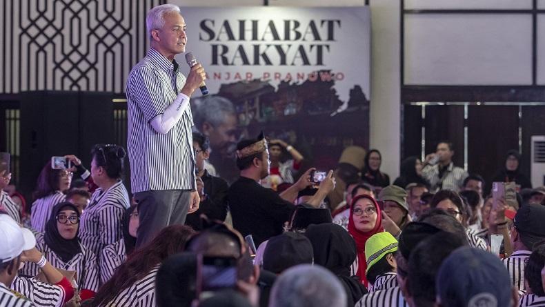 Ganjar Ngaku Belajar dari Jokowi Soal Menjaga Hubungan dengan Relawan