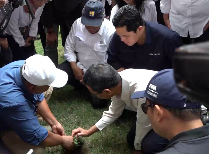 Menteri PUPR: Rumput JIS Tidak Penuhi Standar FIFA