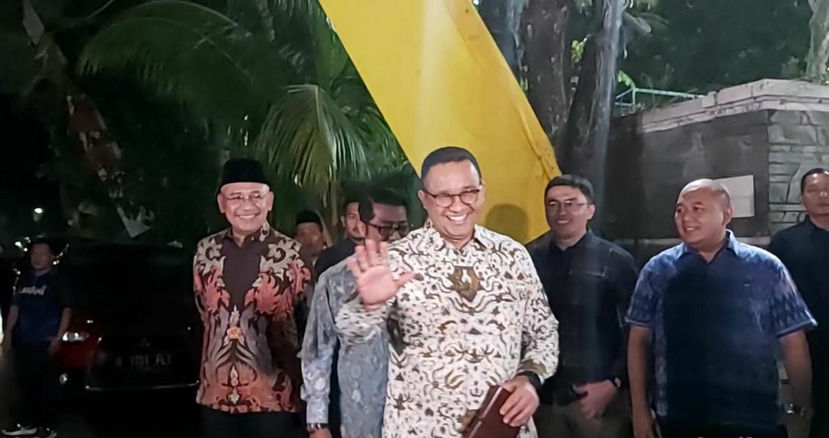AHY Tak Muncul Saat Anies Datangi SBY di Cikeas, Kenapa?