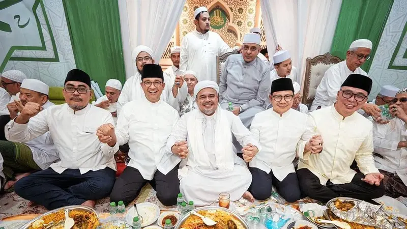 Anies-Cak Imin ke Petamburan Sambangi Rizieq, Galang Dukungan Pilpres?