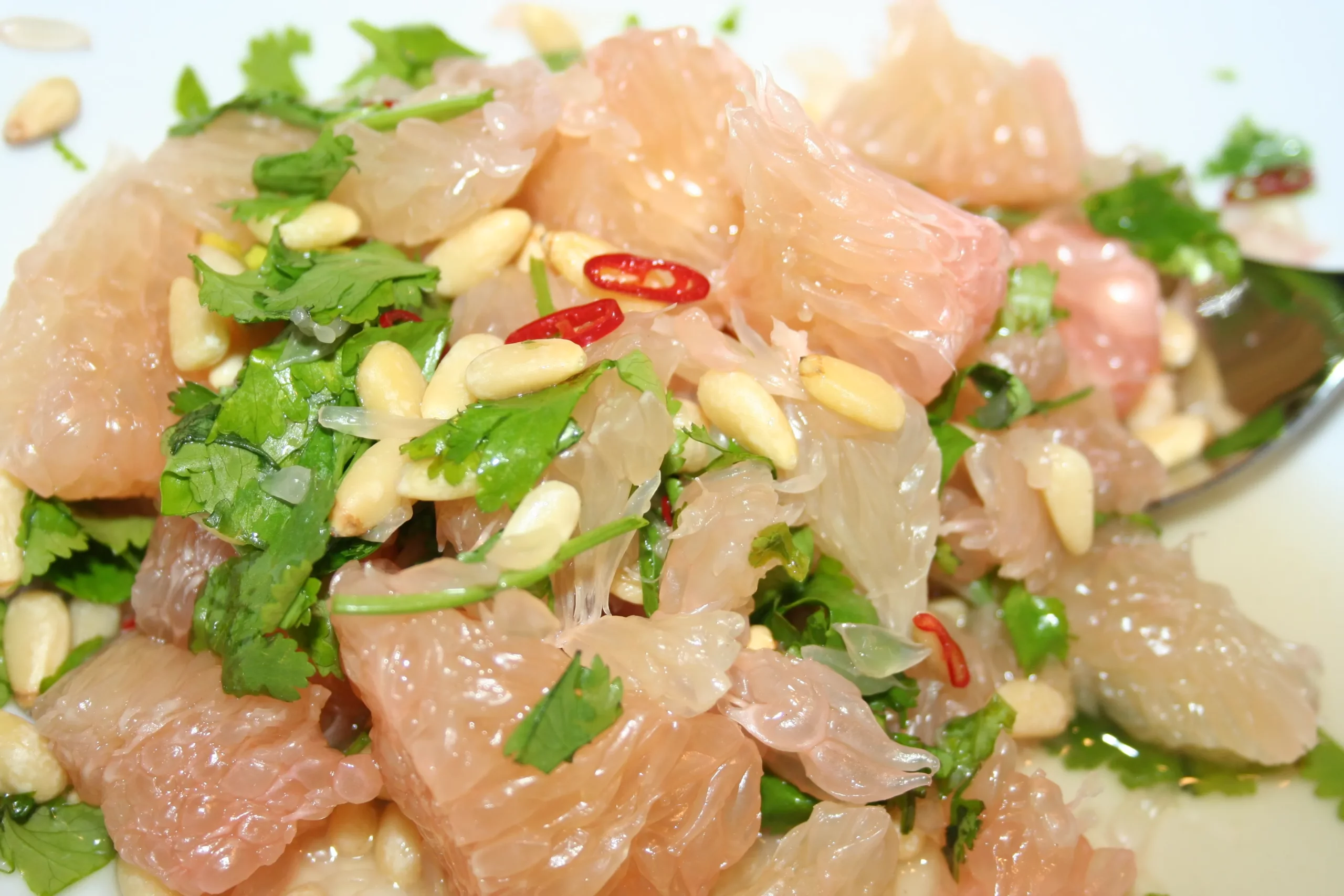 Resep Pomelo Salad, Pakai Jeruk Bali TIKTAK.ID