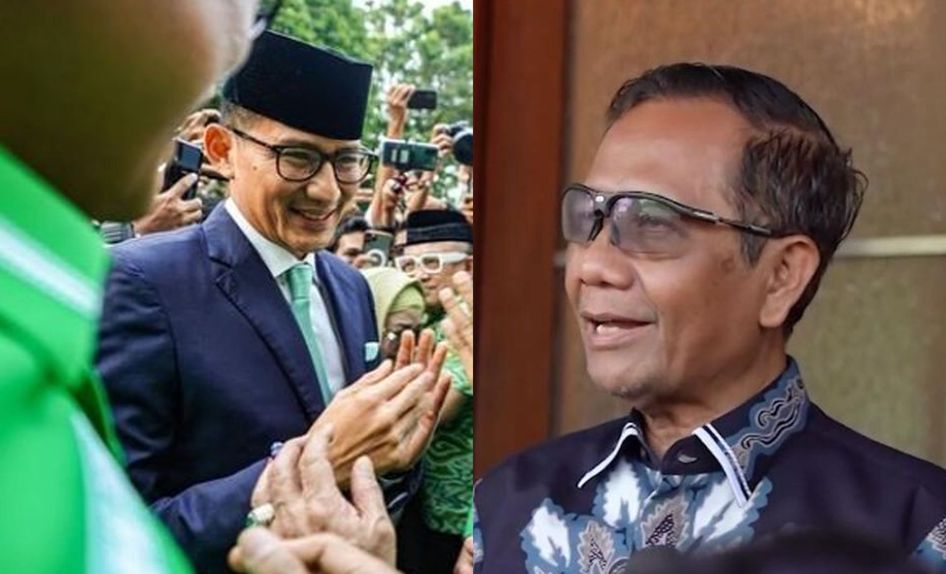 Soal Kandidat Cawapres Ganjar, Begini Peluang Mahfud MD dan Sandiaga Uno