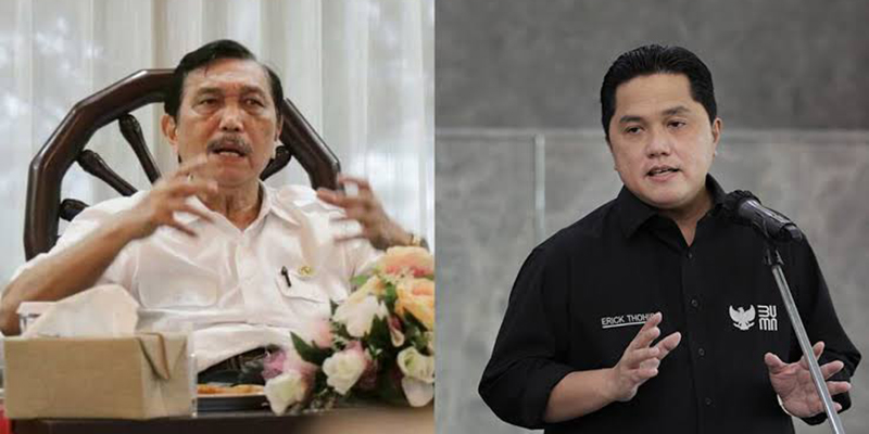 Respons Isu Luhut Mundur dari Kabinet, Erick Thohir: Jangan Dong