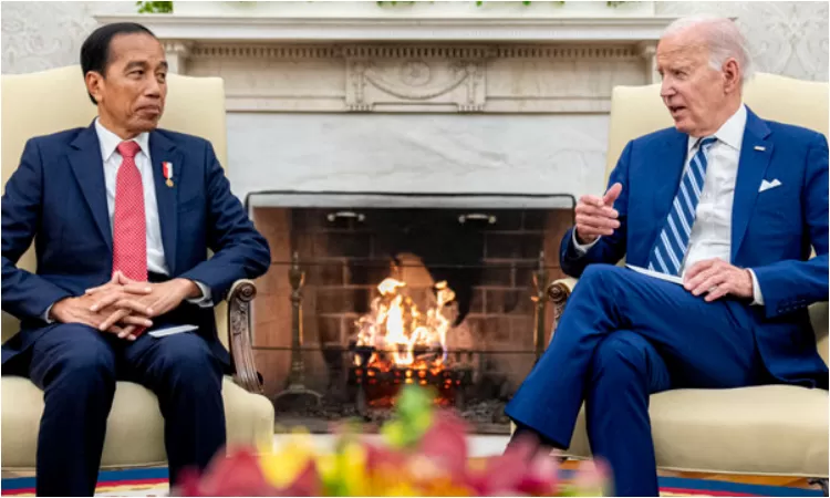 Ke AS Temui Biden, Jokowi dapat Titipan Pesan dari Presiden Palestina