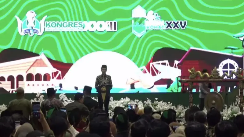 Hadiri Kongres HMI, Jokowi Wanti-wanti Jangan Salah Pilih Pemimpin di Pilpres Nanti