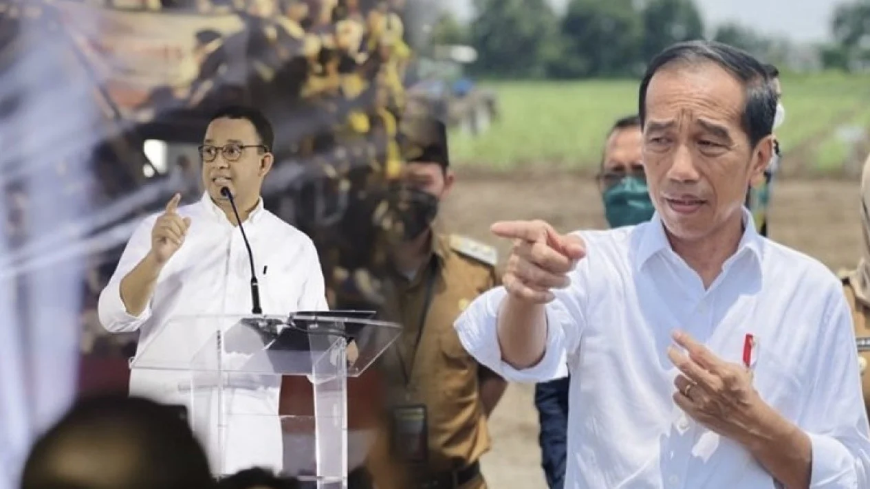 Jokowi Jawab Kritik Anies Baswedan Soal Kemunduran Demokrasi