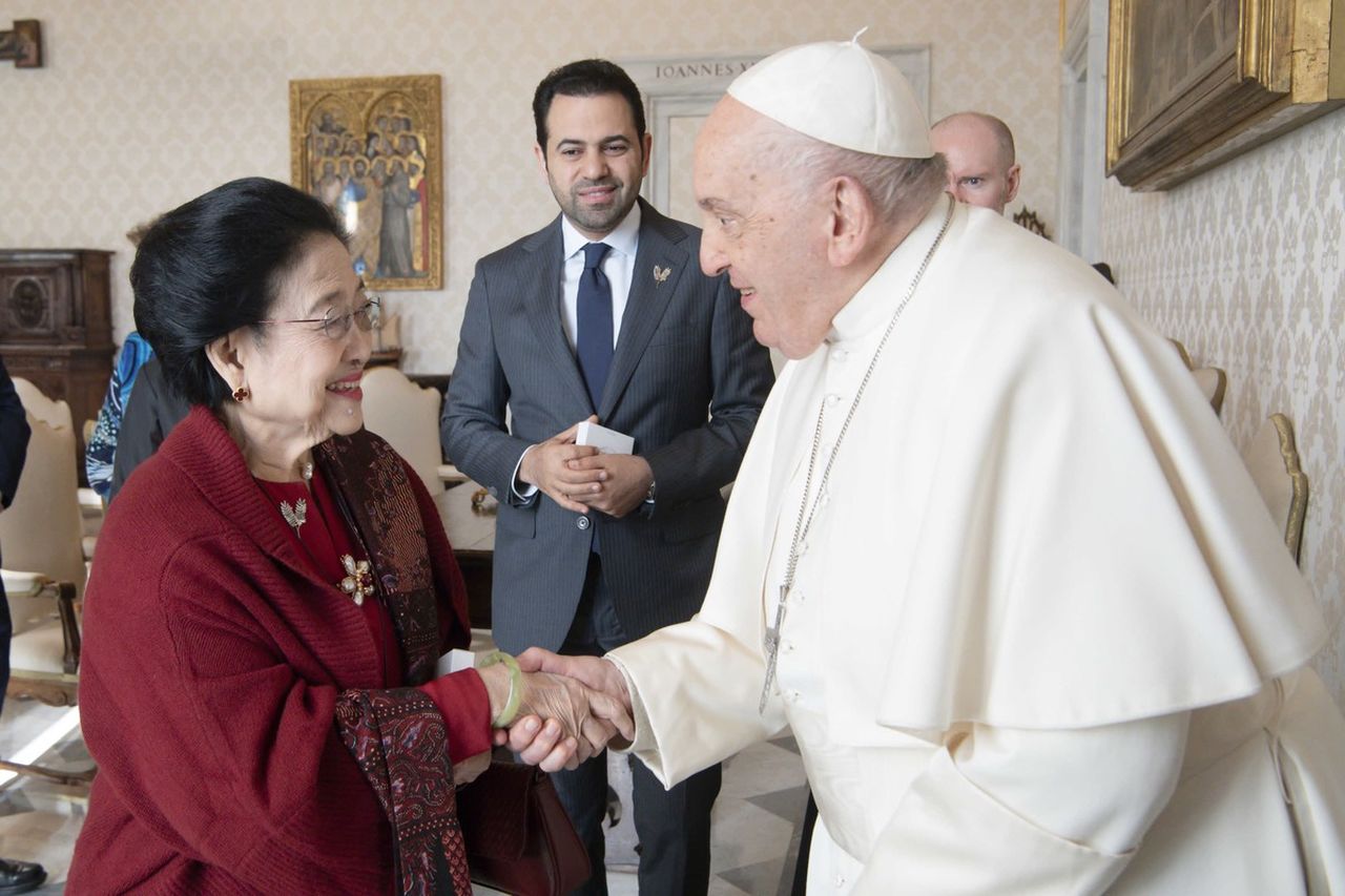 Bertemu Paus Fransiskus di Vatikan, Megawati Bahas Apa?