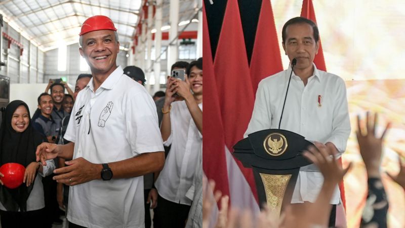 Jokowi Diisukan Buntuti Daerah Kampanye Ganjar, Istana: Salahnya Apa?