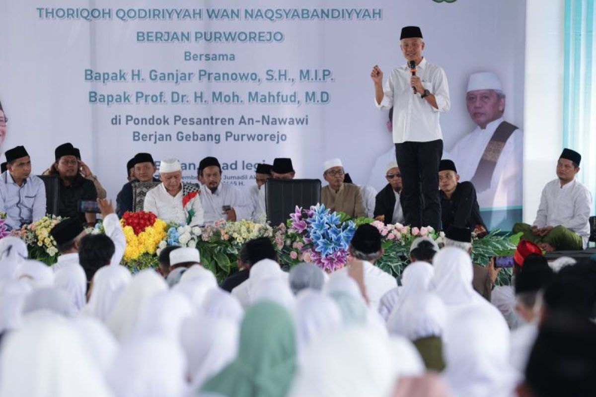 Ganjar Siap Sisihkan Rp4 Triliun untuk Insentif Guru Agama Jika Jadi Presiden