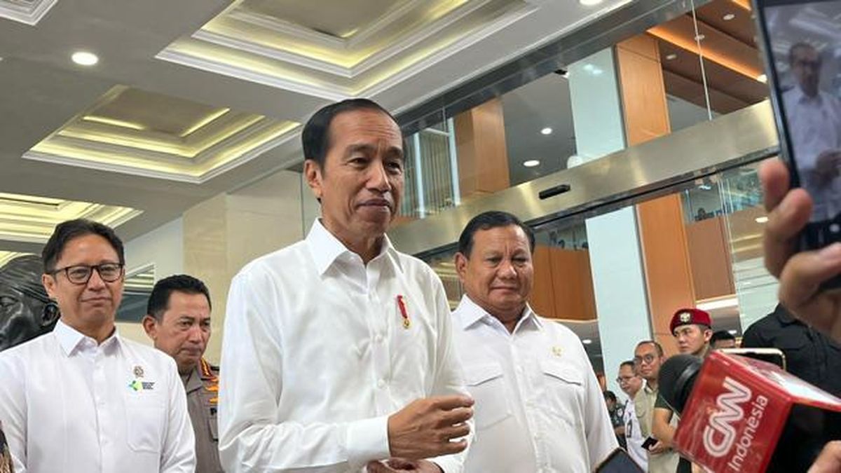 Ditanya Soal Rencana PDIP Jadi Oposisi Prabowo, Begini Tanggapan Jokowi