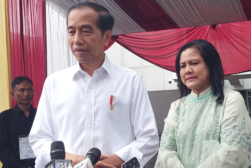 Usai Nyoblos, Jokowi Ngaku Belum Nonton Film ‘Dirty Vote’