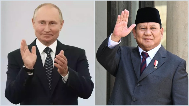 Ucapkan Selamat dan Doakan Prabowo, Putin Optimis Rusia-RI Terus Bekerja Sama