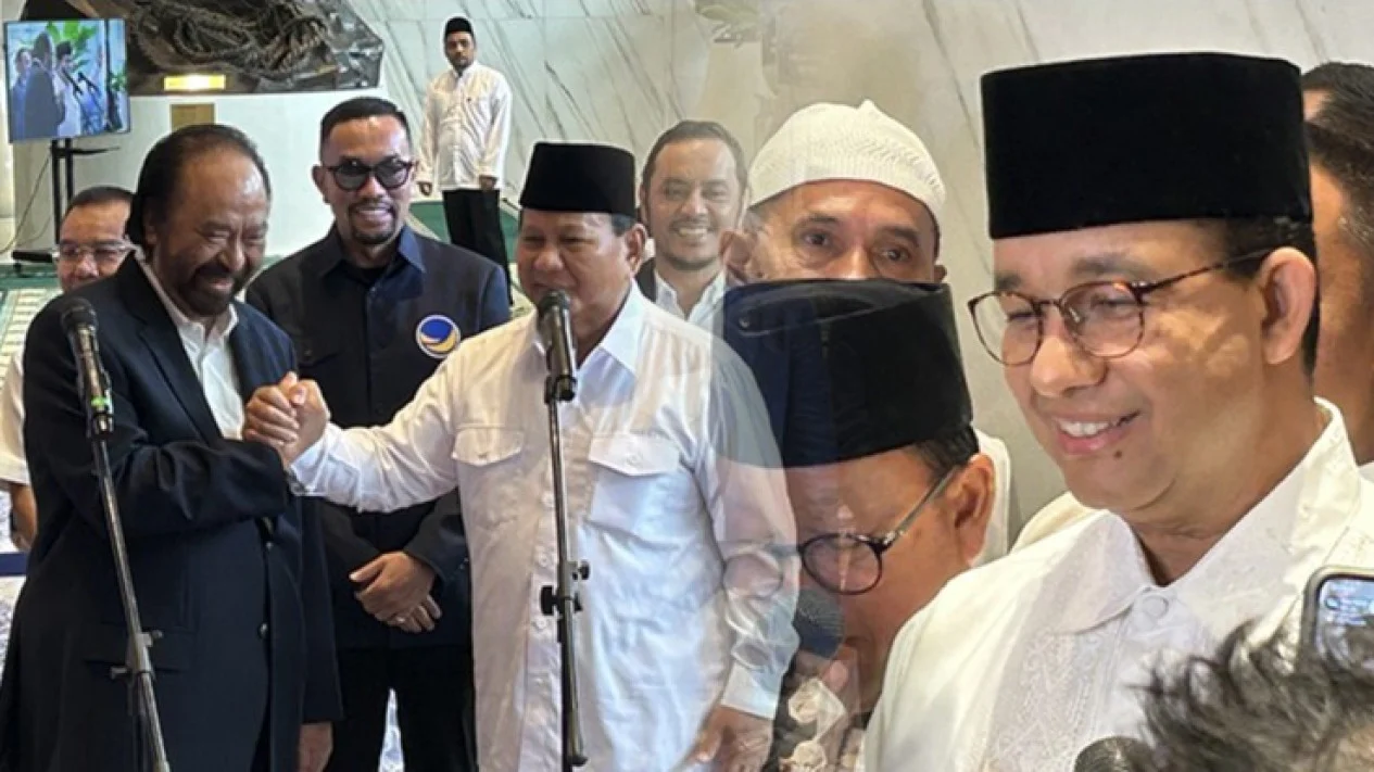 Anies Nilai Pertemuan Paloh-Prabowo Baik Meski Tak Ada Pembahasan Khusus