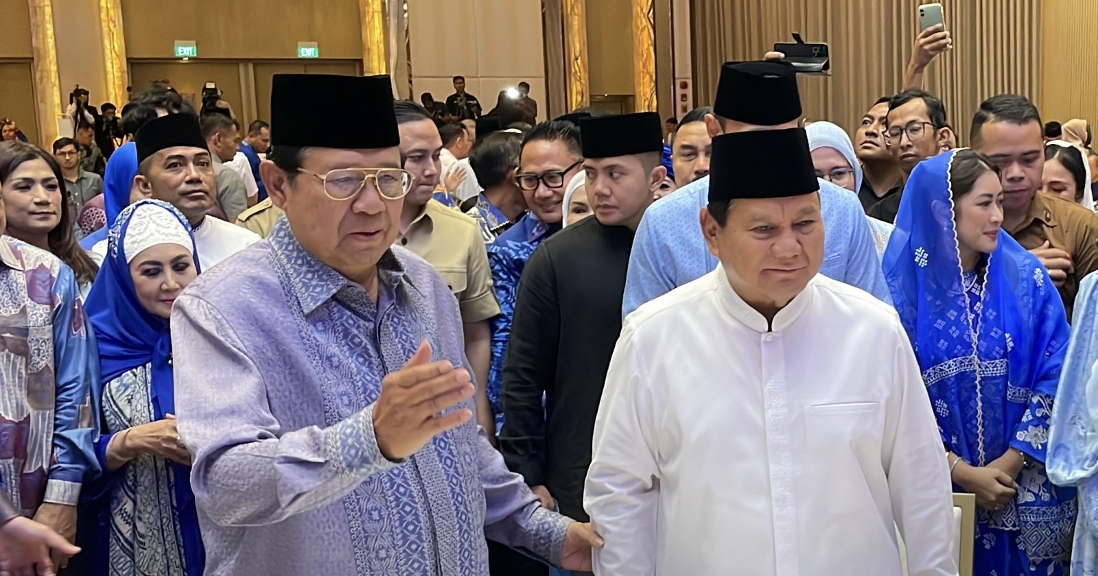 SBY: Rakyat Menghendaki Prabowo Memimpin Kita Semua