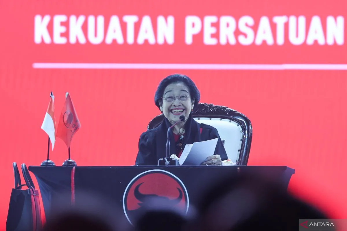 Pidato di Rakernas PDIP, Megawati Sebut Dirinya Provokator Demi Kebenaran dan Keadilan