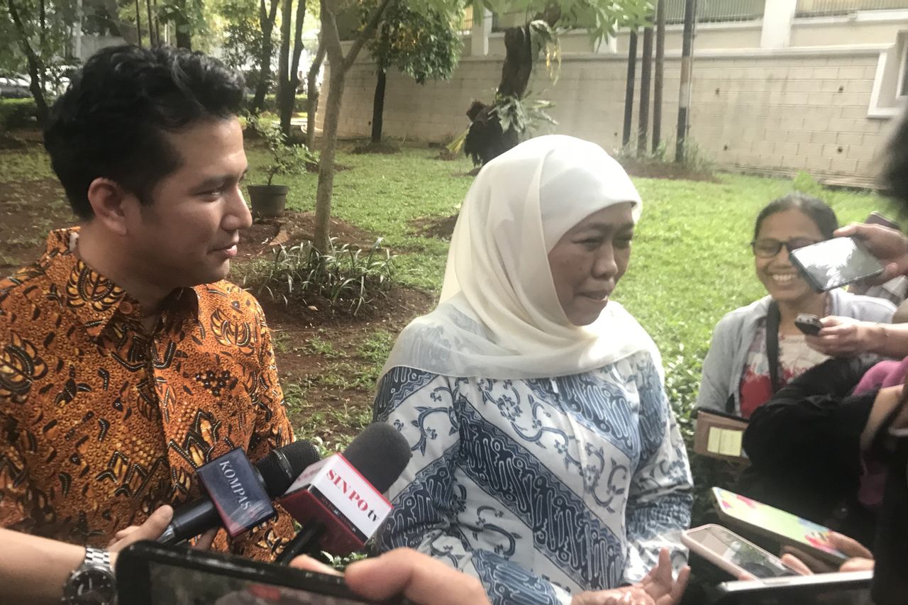 Tolak Tawaran Dukungan Bersyarat PDIP, Khofifah: Saya dan Emil Dardak Satu Paket