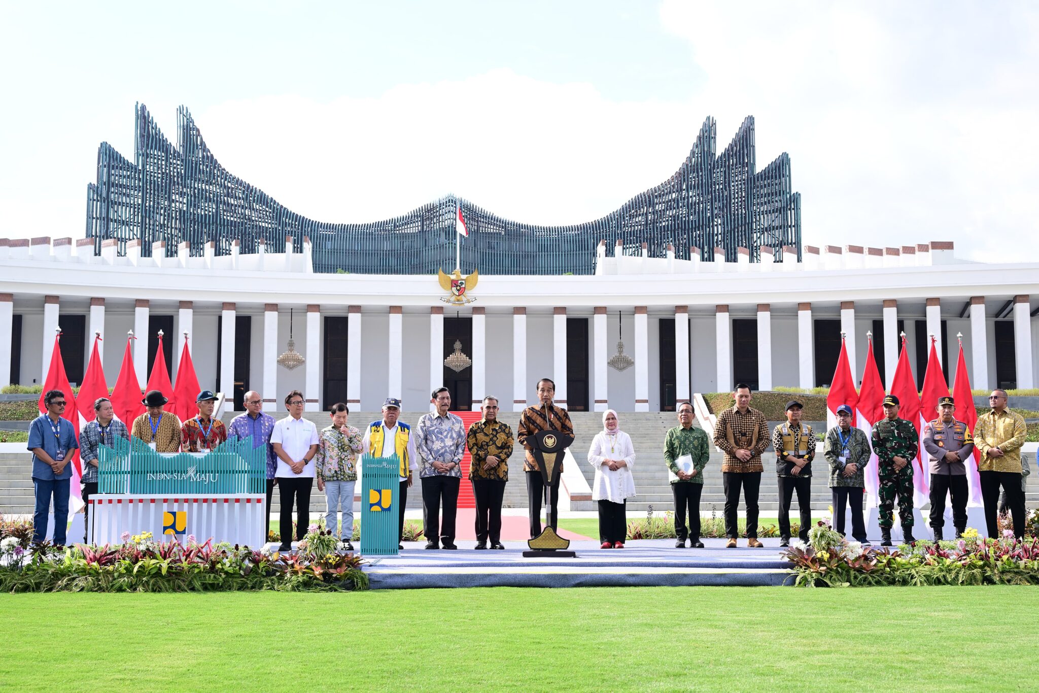 Detik-detik Jelang Lengser, Jokowi Bakal Segera Resmikan Istana Negara di IKN