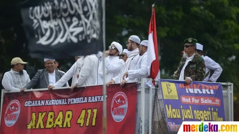 FPI Gelar Demo 411, Minta Adili Jokowi dan Tangkap Fufufafa