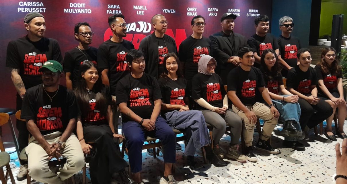 Carissa Perusset Adu Akting dengan Dodit Mulyanto di Film ‘Maju Serem Mundur Horor’